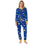 los-angeles-rams-cuffed-pajamas-personalized-sparse-oval-toss-blue-best-selling.webp