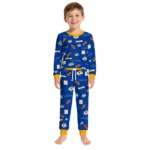 los-angeles-rams-cuffed-pajamas-personalized-sparse-oval-toss-blue-best-selling.webp