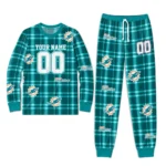 miami-dolphins-cuffed-pajamas-personalized-windowpane-plaid-aqua-best-selling.webp