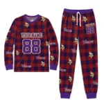 minnesota-vikings-cuffed-pajamas-customized-buffalo-check-purple-red-best-selling.webp
