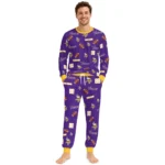 minnesota-vikings-cuffed-pajamas-customized-sparse-oval-toss-purple-best-selling.webp