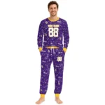 minnesota-vikings-cuffed-pajamas-personalized-garland-icon-medley-purple-best-selling.webp