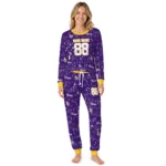minnesota-vikings-cuffed-pajamas-personalized-garland-icon-medley-purple-best-selling.webp