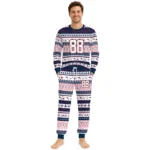 new-england-patriots-cuffed-pajamas-custom-geometric-motif-bands-blue-white-best-selling.webp