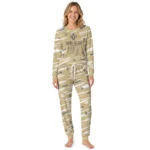 new-orleans-saints-cuffed-pajamas-customized-diagonal-brush-strokes-gold-best-selling.webp