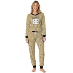 new-orleans-saints-cuffed-pajamas-customized-garland-icon-medley-gold-best-selling.webp