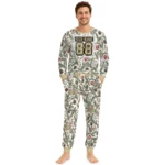 new-orleans-saints-cuffed-pajamas-personalized-botanical-ornament-toss-green-best-selling.webp