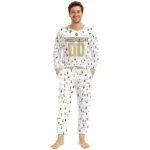 new-orleans-saints-cuffed-pajamas-personalized-wavy-light-strands-gold-white-best-selling.webp