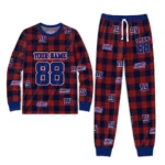 new-york-giants-cuffed-pajamas-customized-buffalo-check-blue-red-best-selling.webp