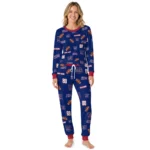 new-york-giants-cuffed-pajamas-customized-sparse-oval-toss-blue-best-selling.webp