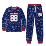 new-york-giants-cuffed-pajamas-personalized-garland-icon-medley-blue-best-selling.webp