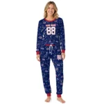 new-york-giants-cuffed-pajamas-personalized-garland-icon-medley-blue-best-selling.webp