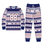 new-york-giants-cuffed-pajamas-personalized-geometric-motif-bands-blue-white-best-selling.webp
