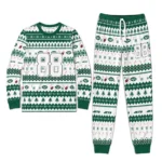 new-york-jets-cuffed-pajamas-custom-geometric-motif-bands-green-white-best-selling.webp