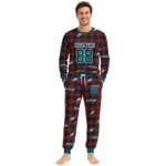 philadelphia-eagles-cuffed-pajamas-custom-buffalo-check-green-red-best-selling.webp