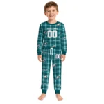 philadelphia-eagles-cuffed-pajamas-personalized-windowpane-plaid-green-best-selling.webp