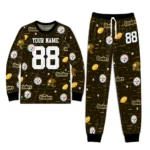pittsburgh-steelers-cuffed-pajamas-customized-linear-icon-scatter-gold-best-selling.webp