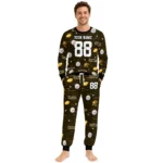 pittsburgh-steelers-cuffed-pajamas-customized-linear-icon-scatter-gold-best-selling.webp
