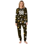 pittsburgh-steelers-cuffed-pajamas-customized-linear-icon-scatter-gold-best-selling.webp