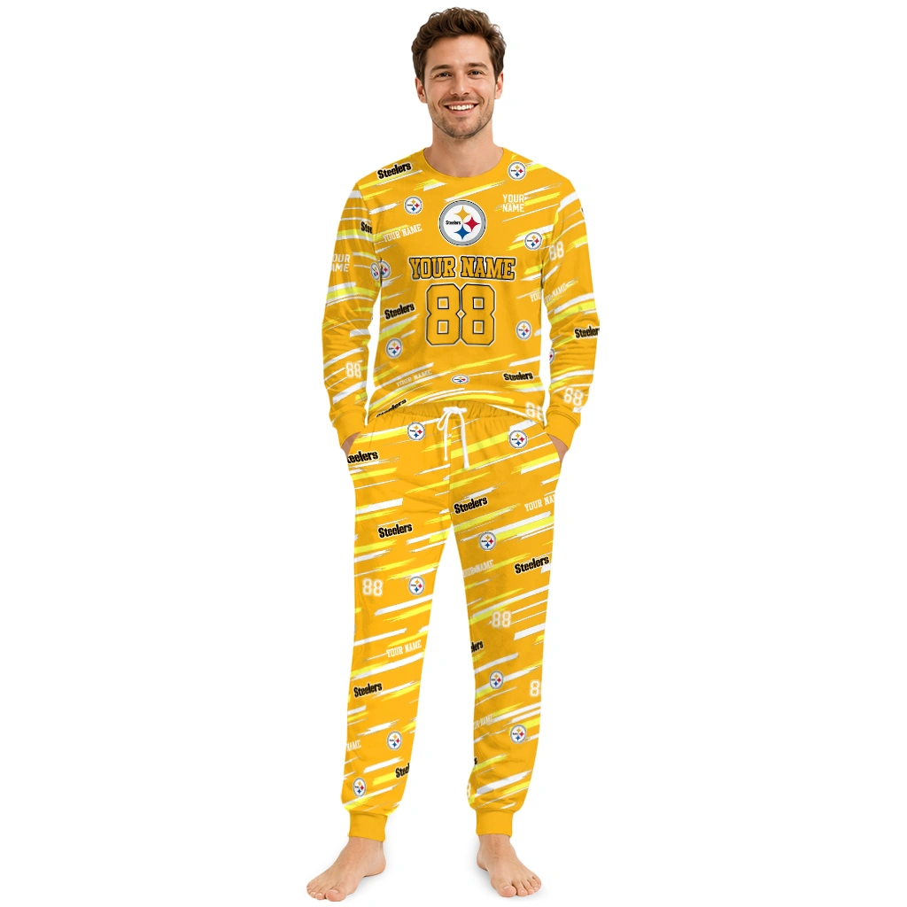 pittsburgh-steelers-cuffed-pajamas-personalized-diagonal-brush-strokes-gold-fashion-forward.webp Pittsburgh Steelers Cuffed Pajamas Personalized Diagonal Brush Strokes Gold Fashion Forward Webp