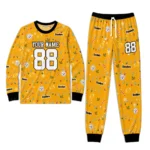 pittsburgh-steelers-cuffed-pajamas-personalized-garland-icon-medley-gold-best-selling.webp
