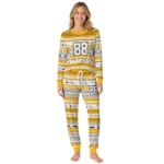 pittsburgh-steelers-cuffed-pajamas-personalized-geometric-motif-bands-gold-white-best-selling.webp
