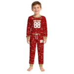 san-francisco-49ers-cuffed-pajamas-custom-garland-icon-medley-red-best-selling.webp