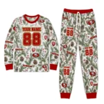 san-francisco-49ers-cuffed-pajamas-customized-botanical-ornament-toss-green-best-selling.webp