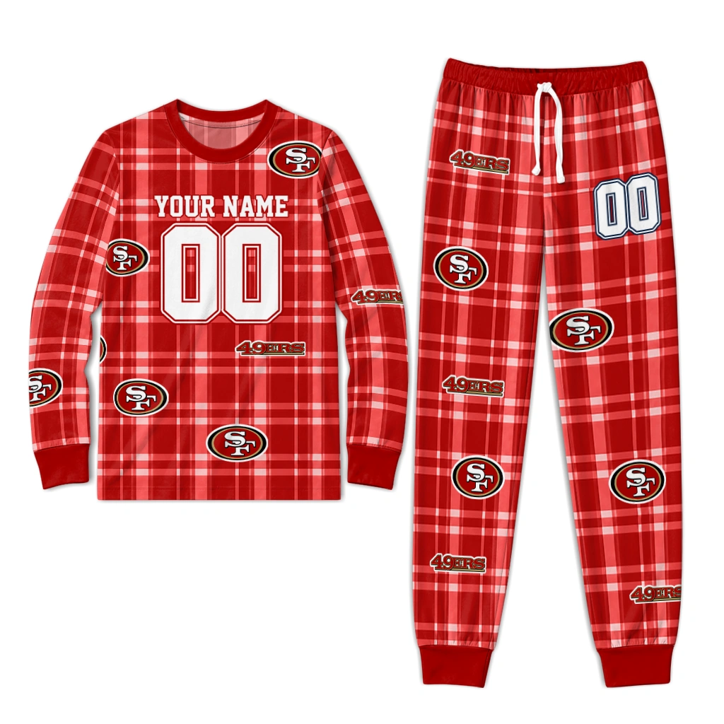 san-francisco-49ers-cuffed-pajamas-customized-windowpane-plaid-red-best-selling.webp San Francisco 49Ers Cuffed Pajamas Customized Windowpane Plaid Red Best Selling Webp