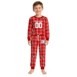 san-francisco-49ers-cuffed-pajamas-customized-windowpane-plaid-red-best-selling.webp