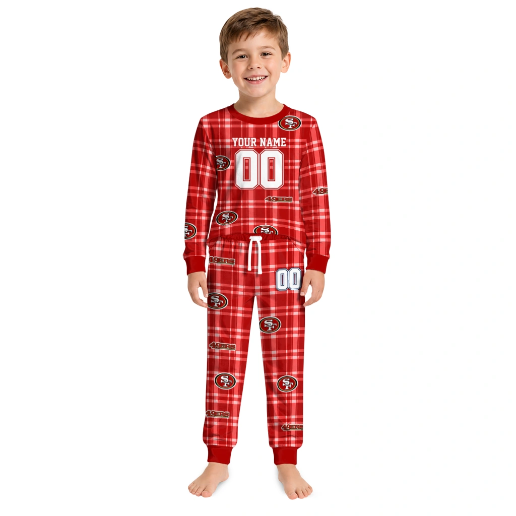 san-francisco-49ers-cuffed-pajamas-customized-windowpane-plaid-red-latest-model.webp San Francisco 49Ers Cuffed Pajamas Customized Windowpane Plaid Red Latest Model Webp