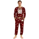 san-francisco-49ers-cuffed-pajamas-personalized-linear-icon-scatter-red-best-selling.webp