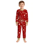 san-francisco-49ers-cuffed-pajamas-personalized-sparse-oval-toss-red-best-selling.webp