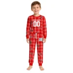 tampa-bay-buccaneers-cuffed-pajamas-custom-windowpane-plaid-red-best-selling.webp