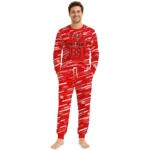 tampa-bay-buccaneers-cuffed-pajamas-personalized-diagonal-brush-strokes-red-best-selling.webp