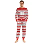 tampa-bay-buccaneers-cuffed-pajamas-personalized-geometric-motif-bands-red-white-best-selling.webp