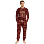 washington-commanders-cuffed-pajamas-custom-buffalo-check-burgundy-red-best-selling.webp